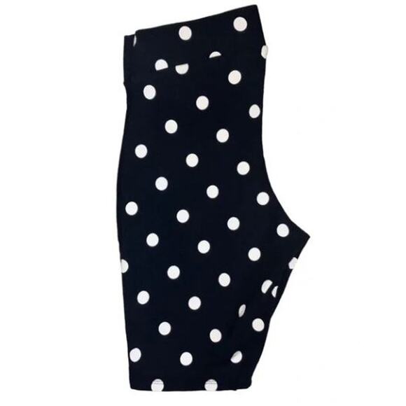 Torrid Black White Polka Dot Bike Shorts Size 00 (Medium/Large) - Picture 2 of 4
